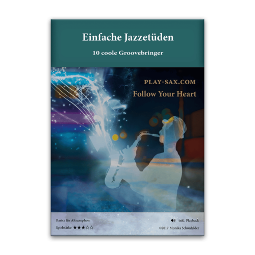 PLAY-SAX.COM 6 Saxophonbuch Einfache Jazzetüden