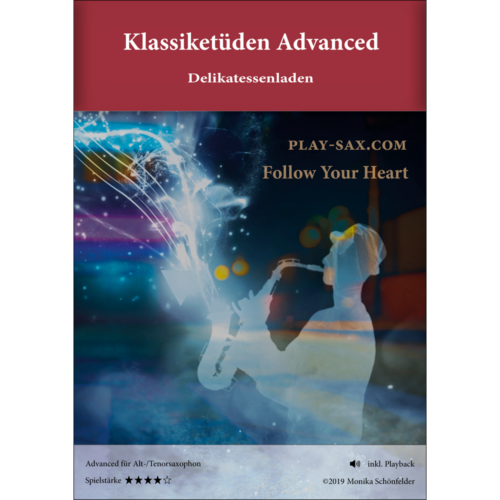 PLAY-SAX.COM 9 Saxophonnoten Klassiketüden Advanced